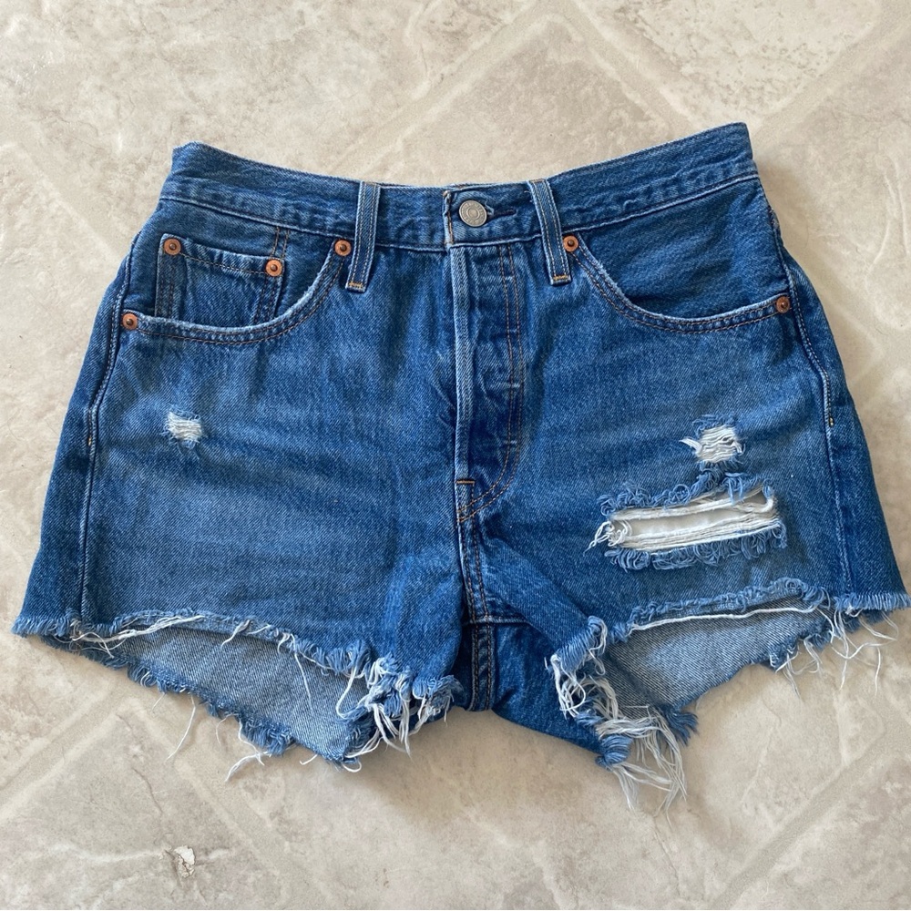 Levi's 501 Denim Jean Shorts